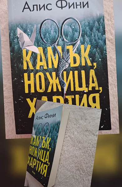 Книга Камък, ножица, хартия