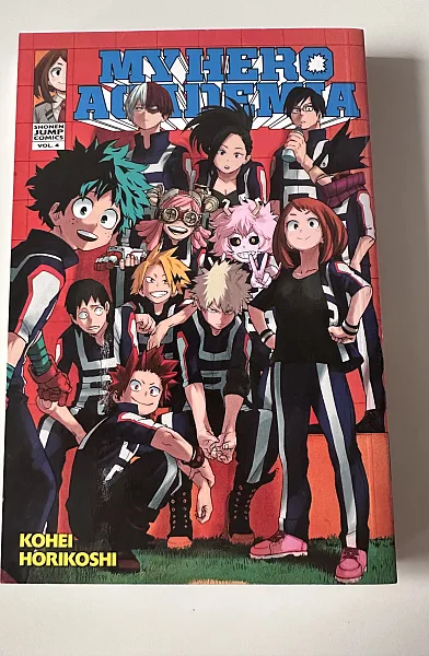 Книга My hero academia vol.4