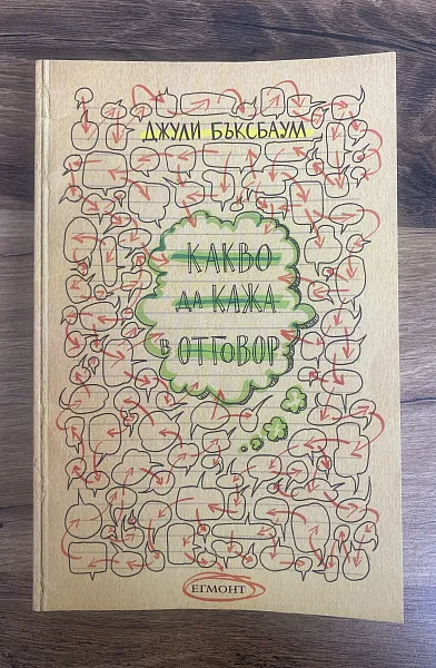 Книга Какво да кажа в отговор?