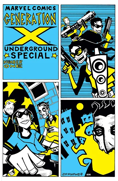 Книга Generation X: Underground Special
