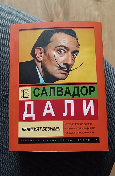 Книга Салвадор Дали: Великият безумец