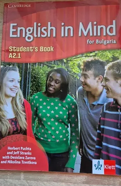 Книга English in Mind for Bulgaria Student's Book A2.1