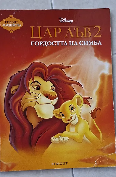 Книга Цар лъв 2