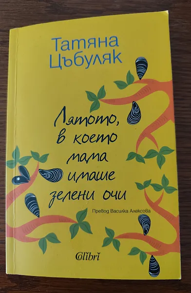 Книга Лятото, в което мама имаше зелени очи